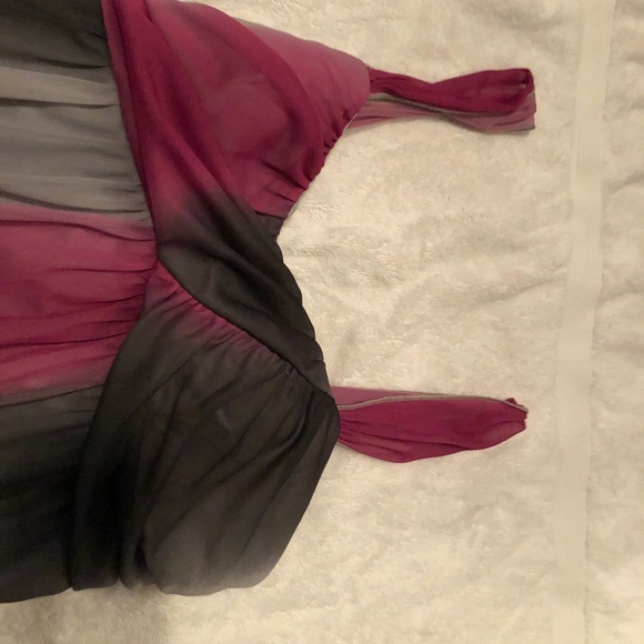 Multi coloured dress / prom wedding grad - Picture 4 of 6